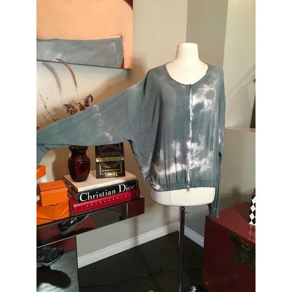 The People of the Labyrinths shearling and Silk Eagle Jacket - Picture 12 of 13